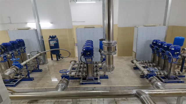 如何在泵房原有的二次供水设备基础进行改造